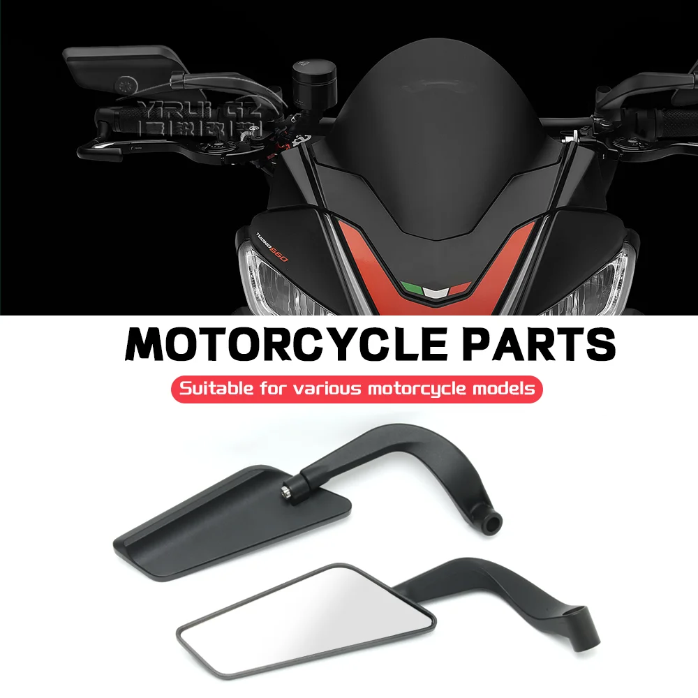 

Motorcycle Side View Mirror For Aprilia Mana 850 Dorsoduro 1200 750 900 Stealth Winglets Rearview Mirror Tuono 125 660 1000 1100