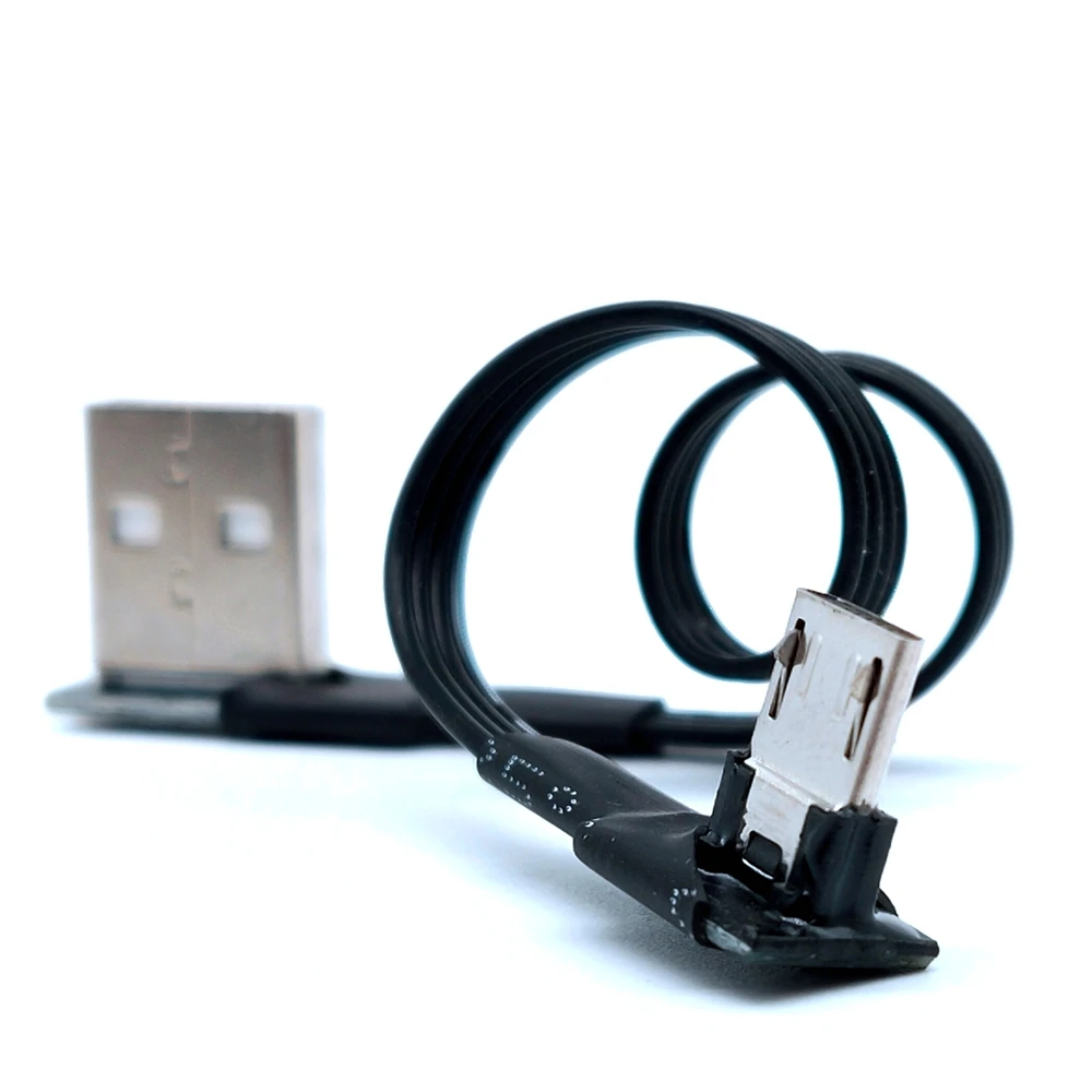 

Правый угловой USB2.0 поворотный левый микро USB 90 градусов левый угол micro USB поворот к разъему USB короткий кабель 10 см 20 см 30 см 50 см
