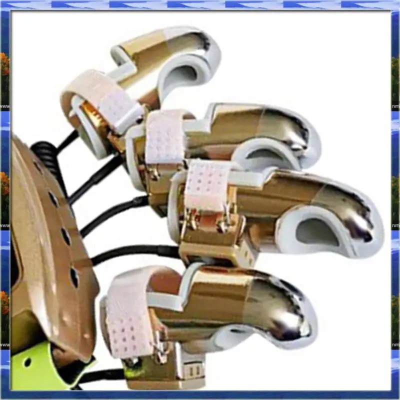 1 قطعة تردد الراديو مكركرنت الذهبي فنجر RF EMS جهاز تجميل الوجه رفع الجسم مدلك سبائك الذهب + سيليكون #4