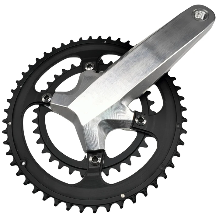 170mm Mountain Bike Crankset with Bottom Bracket, Straight-Coupled 50/34T Sprocket, Bicycle Crank Replacement Parts