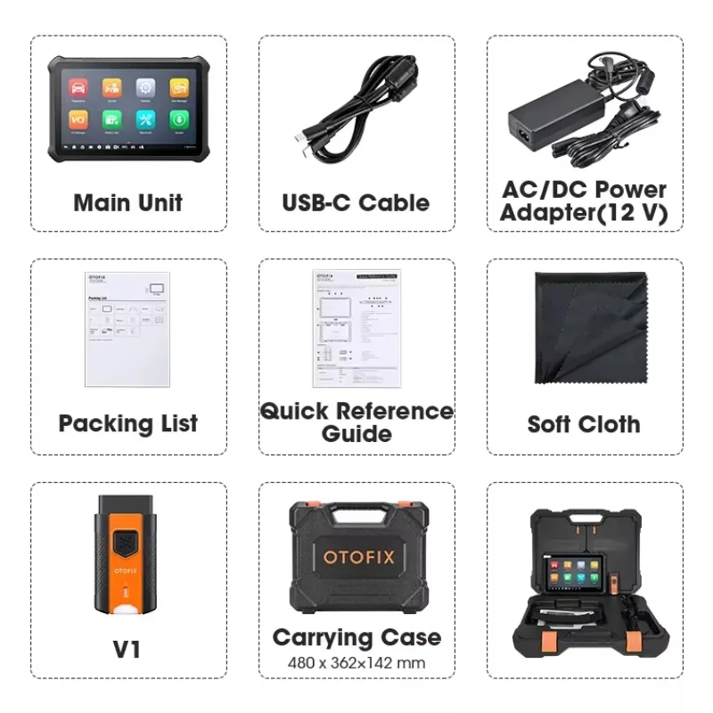 Picture 6: 2025/professional Otofix d1 max auto scan service kit tools injector coding ii scan full  tool diagnostic scanner for cars