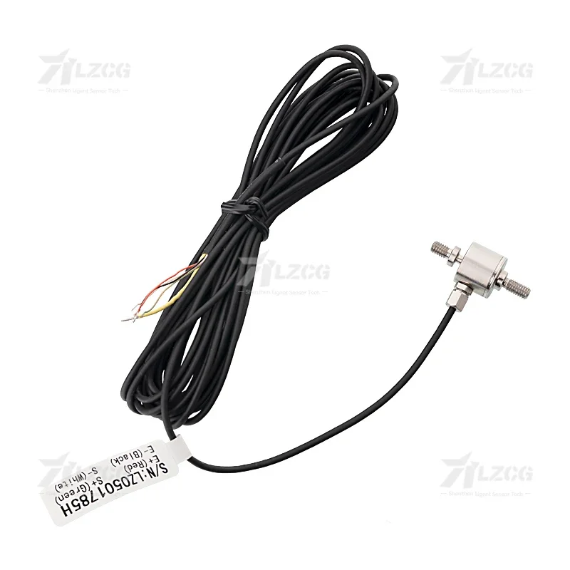 신제품 LFT-13B 스크류 타입 압축력 센서 장력 로드셀 50/100/200/300/500N 범위 압축력 측정용