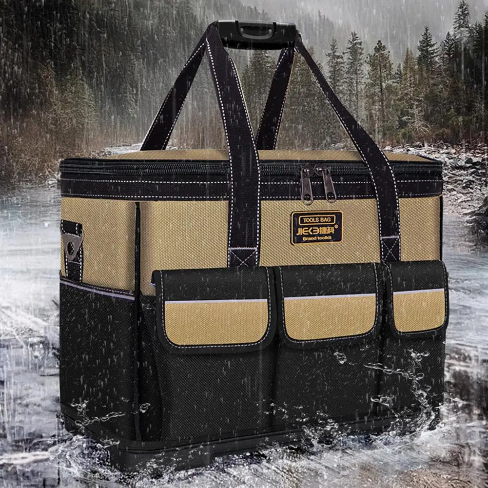 Multifunctional Tool Bags Portable For Electrician Hand Tools Car Maintenance High Capacity Waterproof And Wear-Resistant