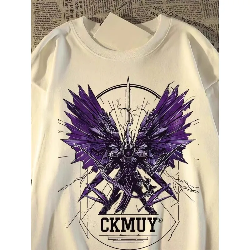 

2025 New T-shirt Unisex Summer Short Sleeve Fashion Brand Luxury Casual Retro Functional Hip Hop Anime Clothes Graphic T Shirts