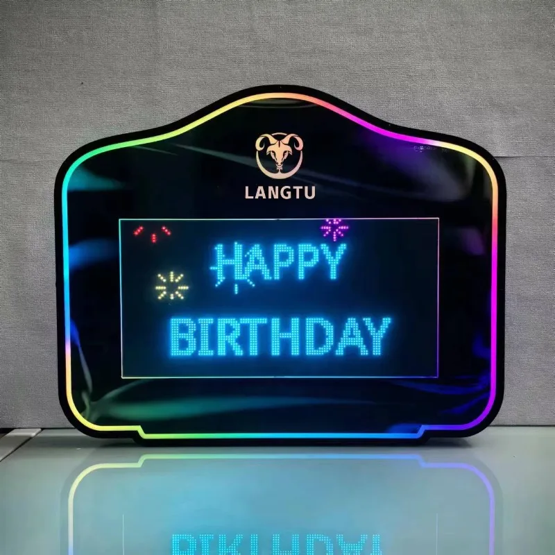 Customized VIP Service Message Board Light Emitting Diode Digital Electronic Screen