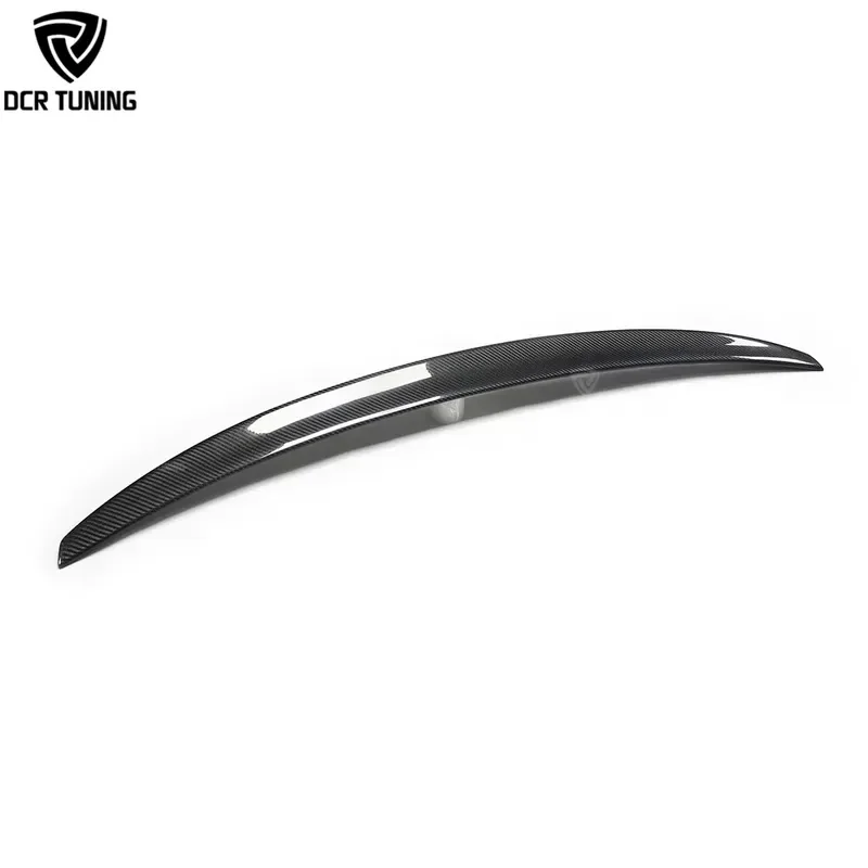For Audi S5 Style Carbon Fiber Rear Trunk Spoiler  A5 S5 RS5 Sportback B9 2018-Up Body Kit Exterior Boot Wing 4-Door