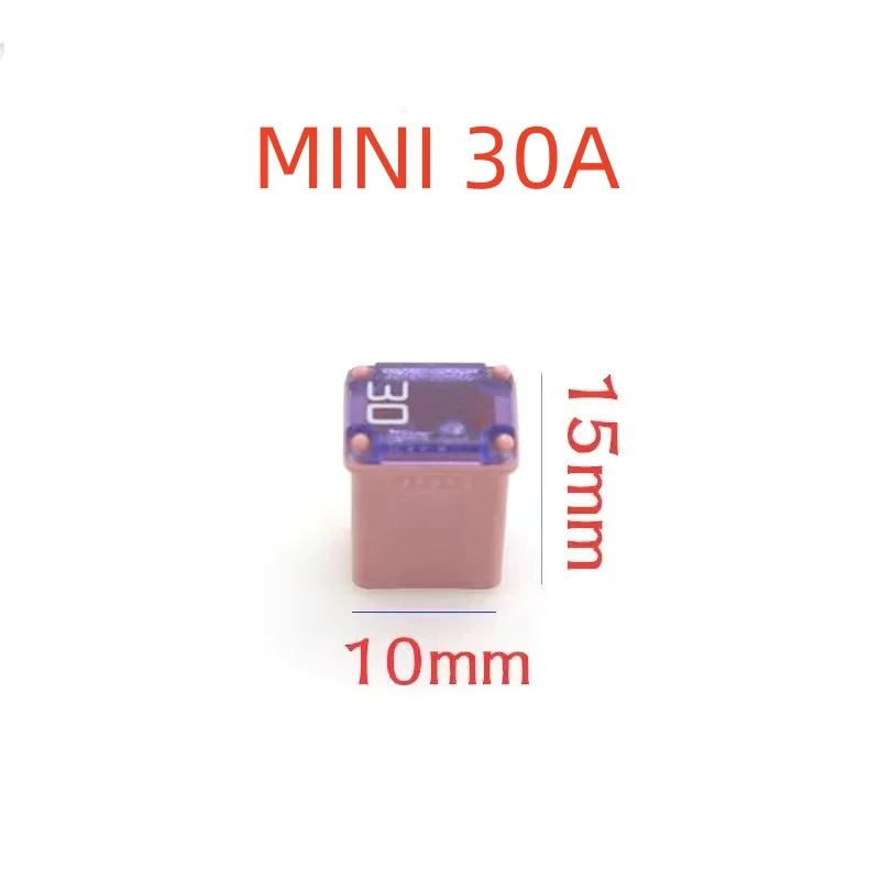 PEC Car Mini Square Fuse Car Square Fuse Box 15A 20A 25A 30A 40A