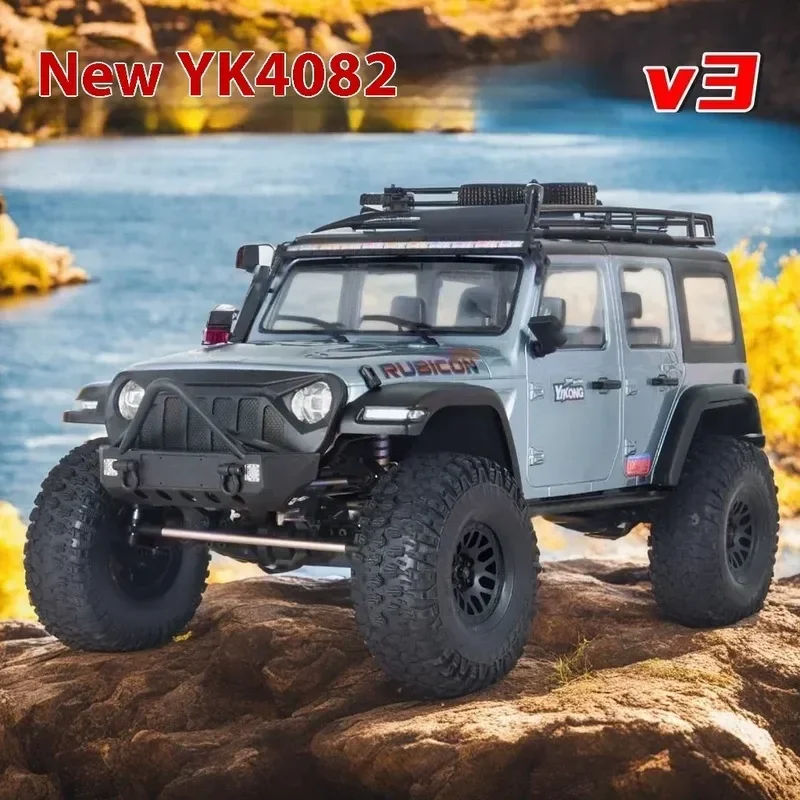 

Радиоуправляемая машинка Yikong 1/8 YK4082: Профессиональный внедорожник 4WD с дистанционным управлением, имитацией дверей, блокировкой дифференциала и мостами, подарок