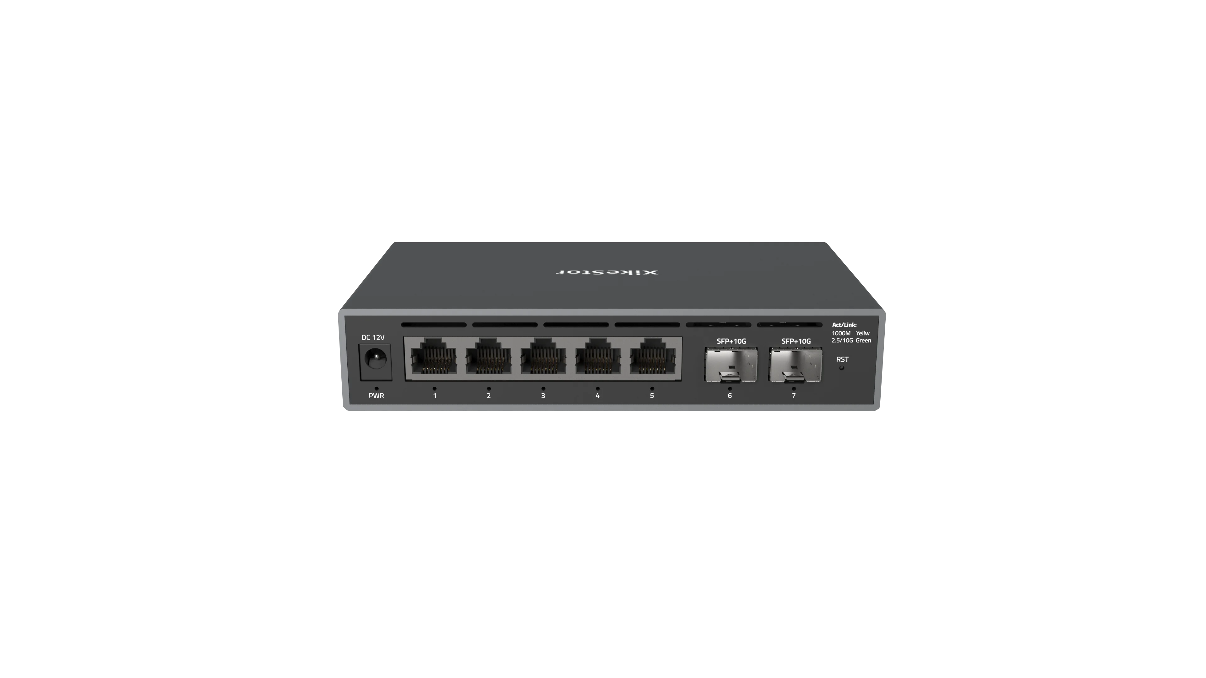 XikeStor 8-Port 2.5G Web Smart Switch + 2-Port 10G SFP, Lite Managed Ethernet Network Switch, VLAN Link Aggregation Combo Pack