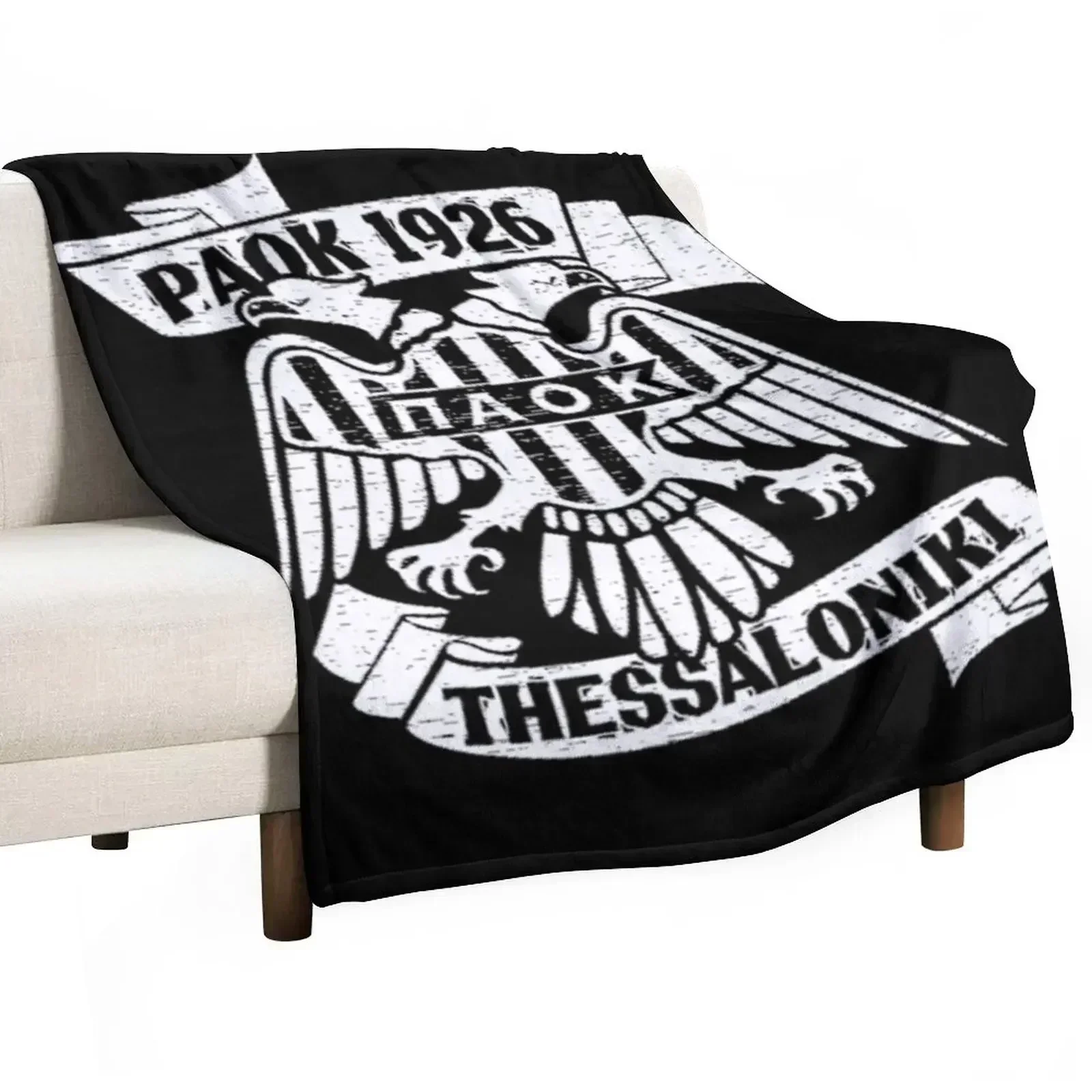 Mono P.A.O.K. Throw Blanket For Baby Travel bed plaid Sofa Giant Sofa Furry Blankets