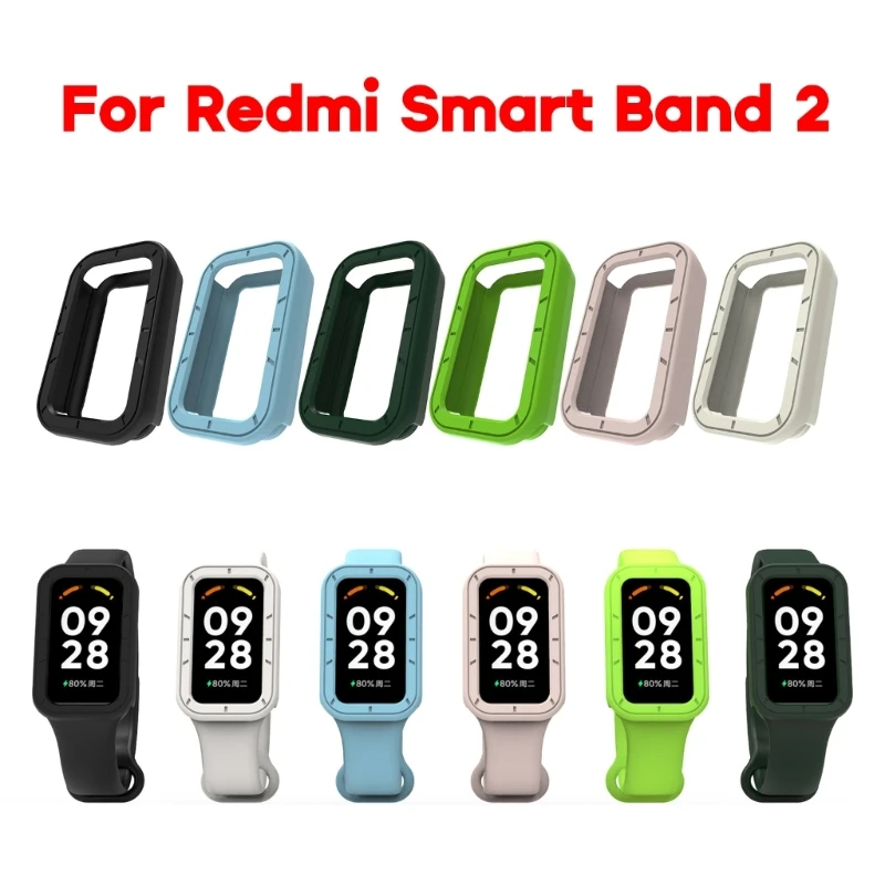 

Защитная пленка из ТПУ для Redmi Smart Band 2, Защитная крышка с защитой от царапин, ударопрочный чехол-бампер