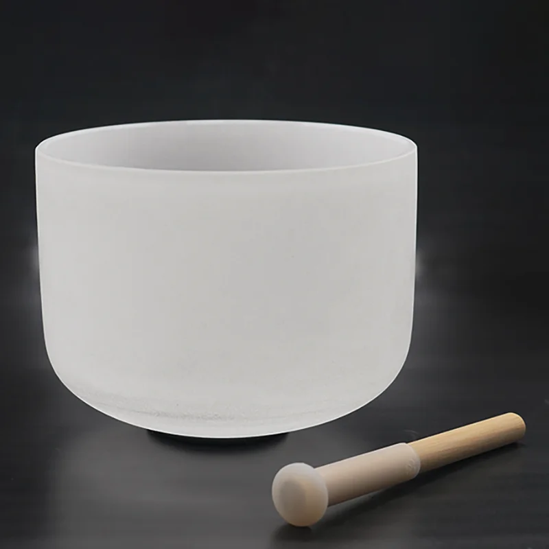 Professional Crystal Singing Bowl Handmade Quartz Bowls 440 432 Hz Buddhist Meditation Bowl Sound Healing Musical Instruments