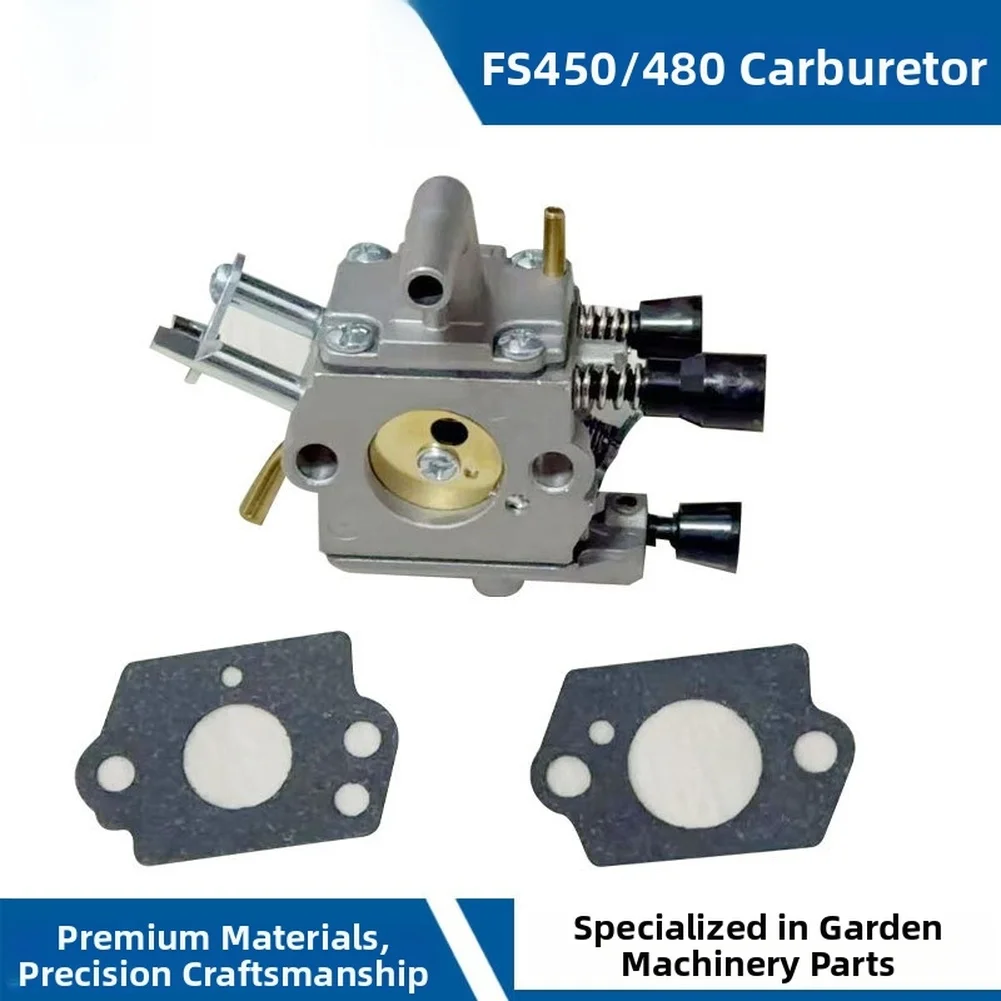 Carburetor for Steele FS400 FS450 FS480 Models to Assist in Maintaining Stable Idle and Throttle Transition Smoothness