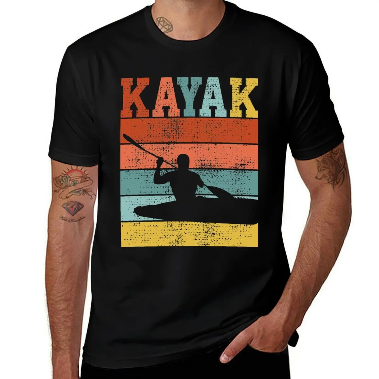 

KAYAK KAYAK T-Shirt baggy shirts croswit shirt man plain men t shirts high quality