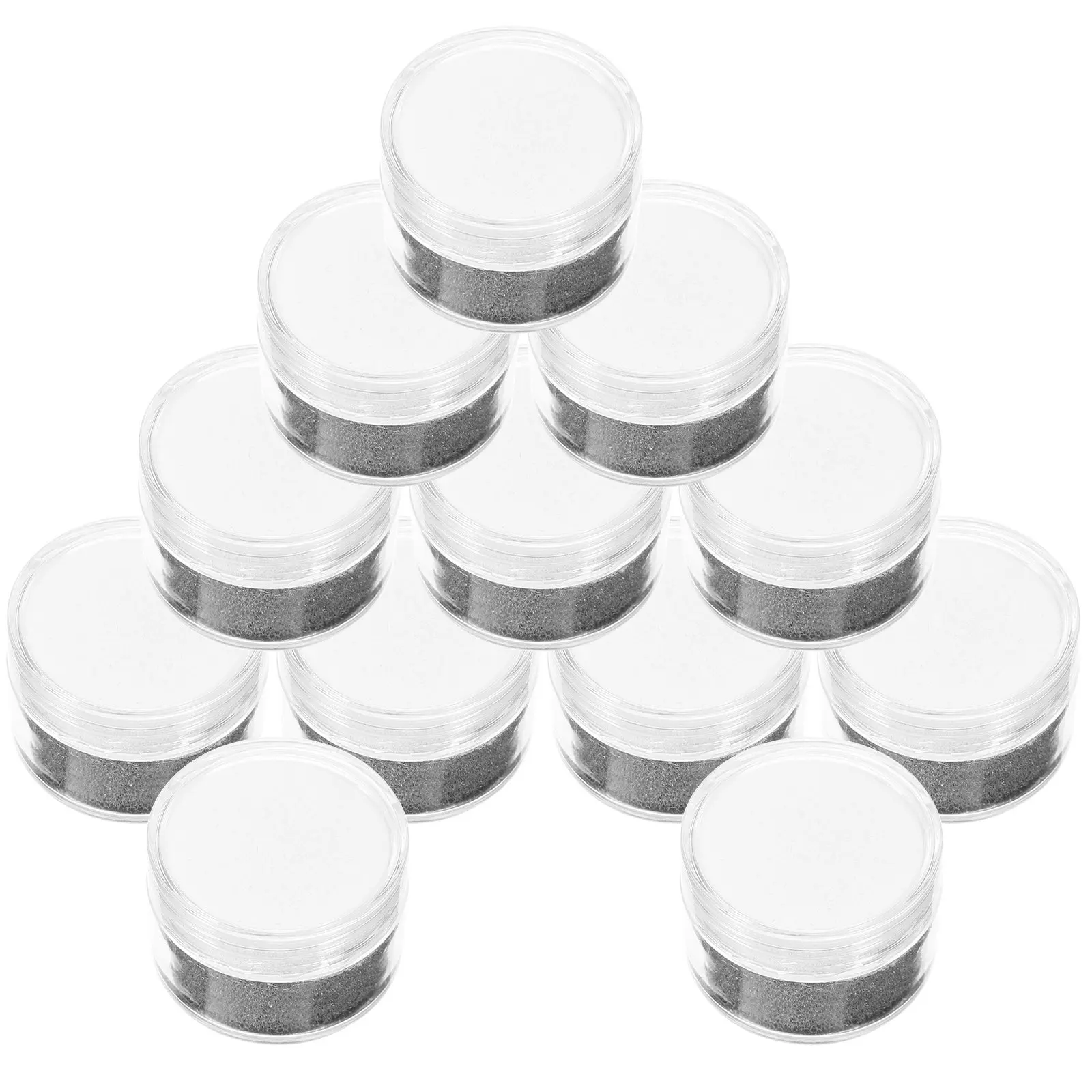 12Pcs Jewelry Display Box Gemstone Storage Case Stylish Scratch-Proof Organizer for Brooches Lapel Pins Home