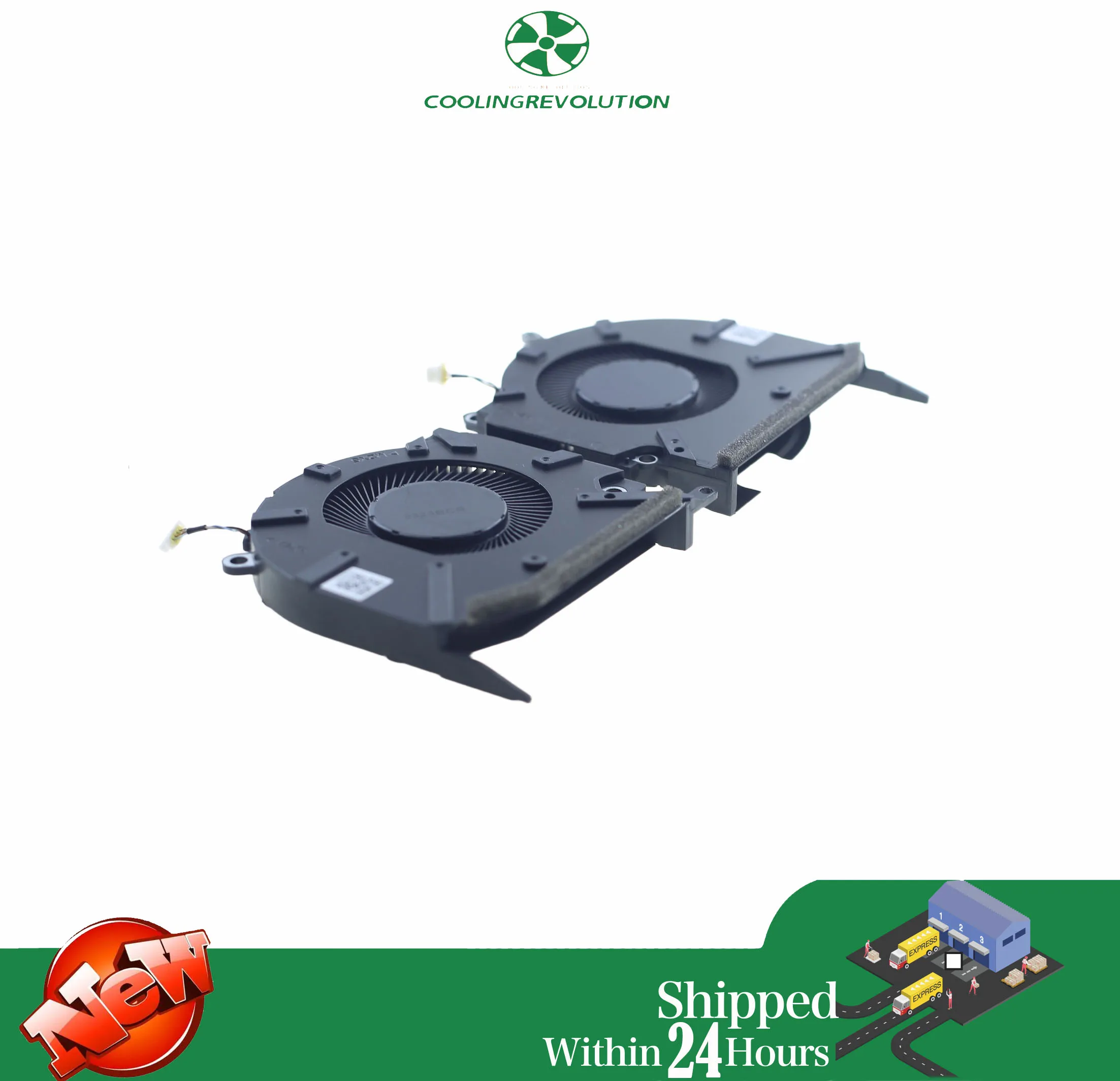 Laptop CPU GPU Cooling Fan DC5V 0.6A for HP OMEN TPN-Q280 16-K 16-N N18088-001 N18089-001 RTX 3050 - view 6