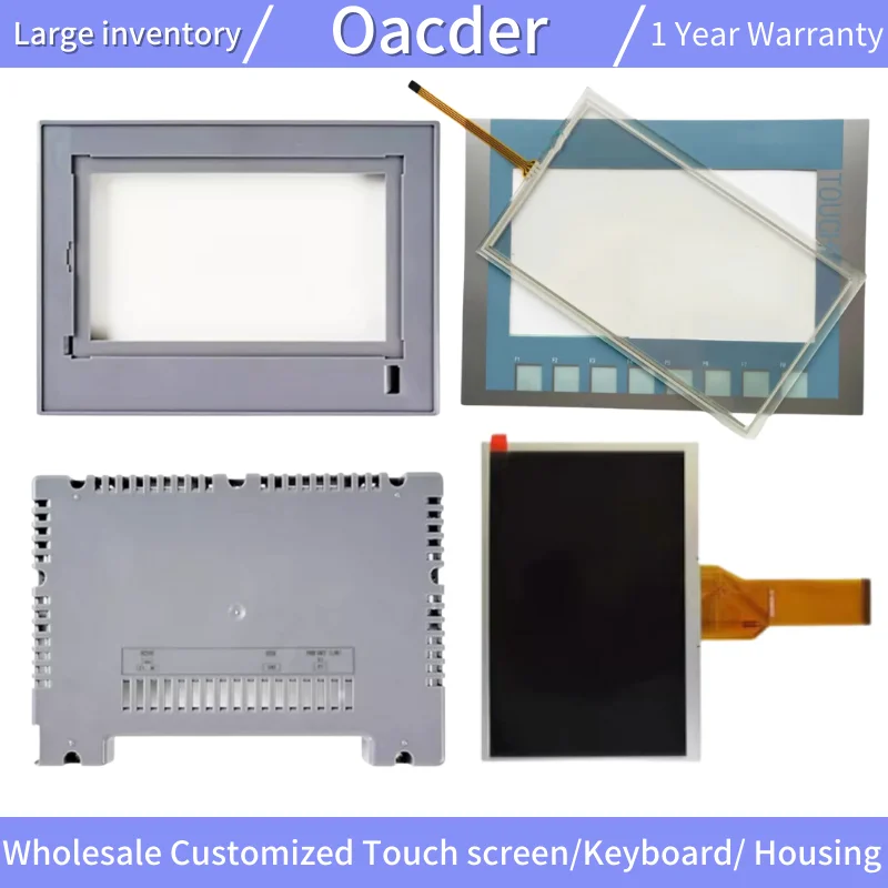Panel dotykowy KTP700 Basic 6AV2123-2GB03-0AX0 Przycisk membranowy Klawiatura Klawiatura Plastikowa obudowa Obudowa Obudowa Wyświetlacz LCD