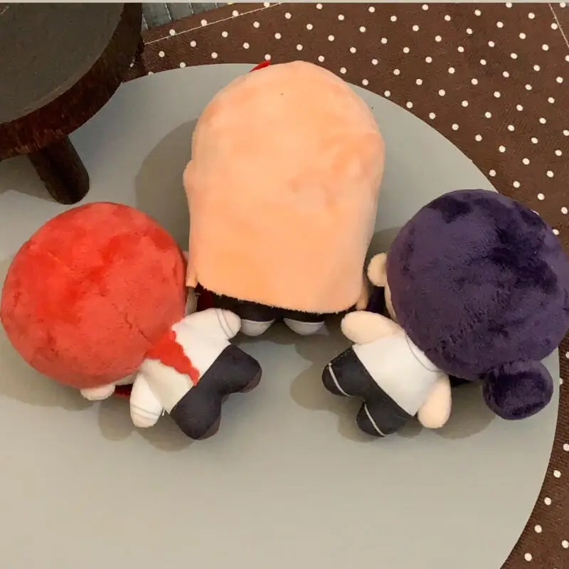 Cartoon Anime 10Cm Chainsaw Man Series Plush Toy Creativity Backpack Keychain Decoration Cute Peripherals Friend Birthday Gift view 6