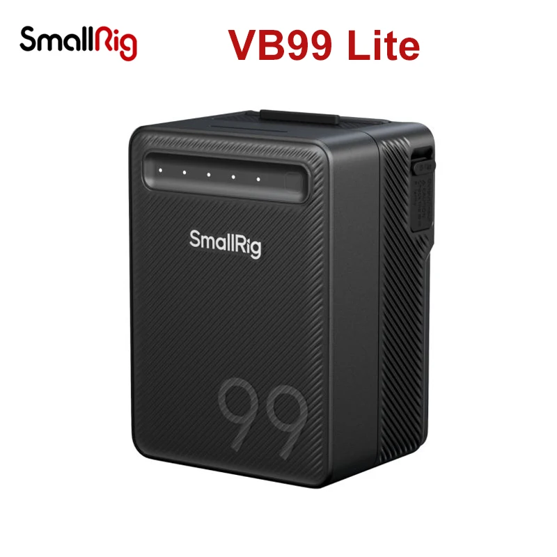 SmallRig VB99 Lite V Mount batterie 6800mAh 99Wh USB-C BP d-tap Port batterie externe Mobile pour appareil photo tlphone moniteur photographie lumire