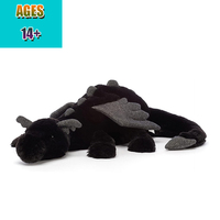 New Dragon Plush Toy Soft Toy Stuffed Animal Big Flying Wings Dinosaur Throw Pillow Home Decor Doll Kids Toy Birthday Gift