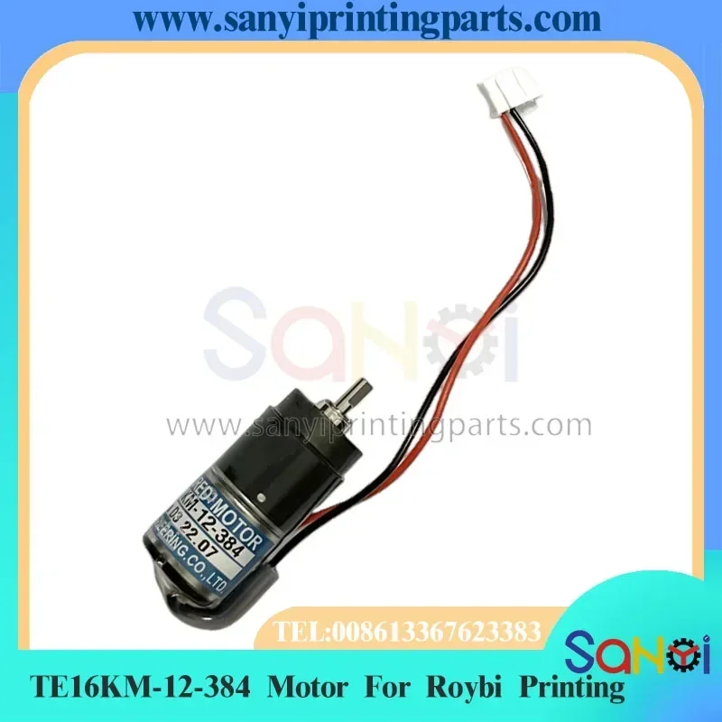 1 peça de motor de tinta Ryobi de boa qualidade TE16KM-12-384, peça de reposição para máquina de impressão offset TE-16KM-12-384