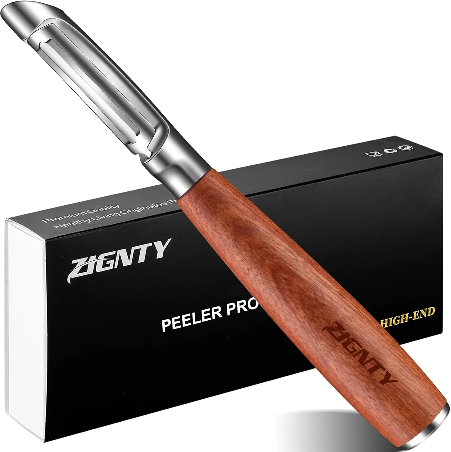 

Овощечистка из нержавеющей стали, картофелечистка премиум-класса для кухни, сверхострое вращающееся лезвие, овощечистка для фруктов и овощей, кожух яблок