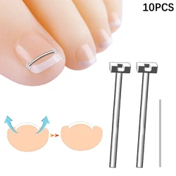 10 Pcs Ingrown Toenail Correction Tool Embed Toe Nail Treatment Professional Treatment Elastic Patch Foot Care Tool