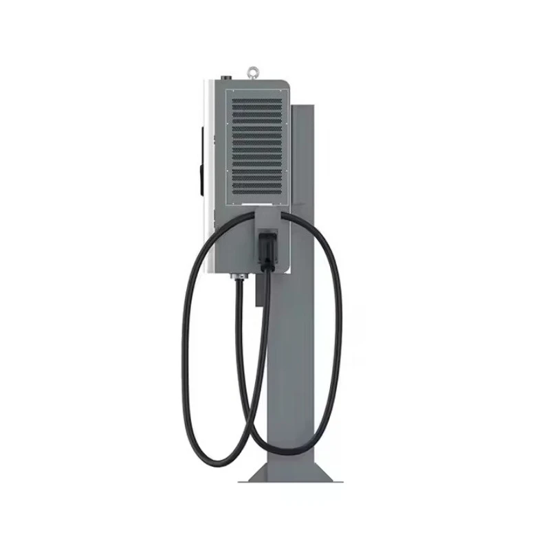 New HTYT Commercial 4G Ethernet IP54 Metal EV Charger 60kW OCPP 2.0 CCS/CHAdeMO Type2 Fast Car Charging Station 380V