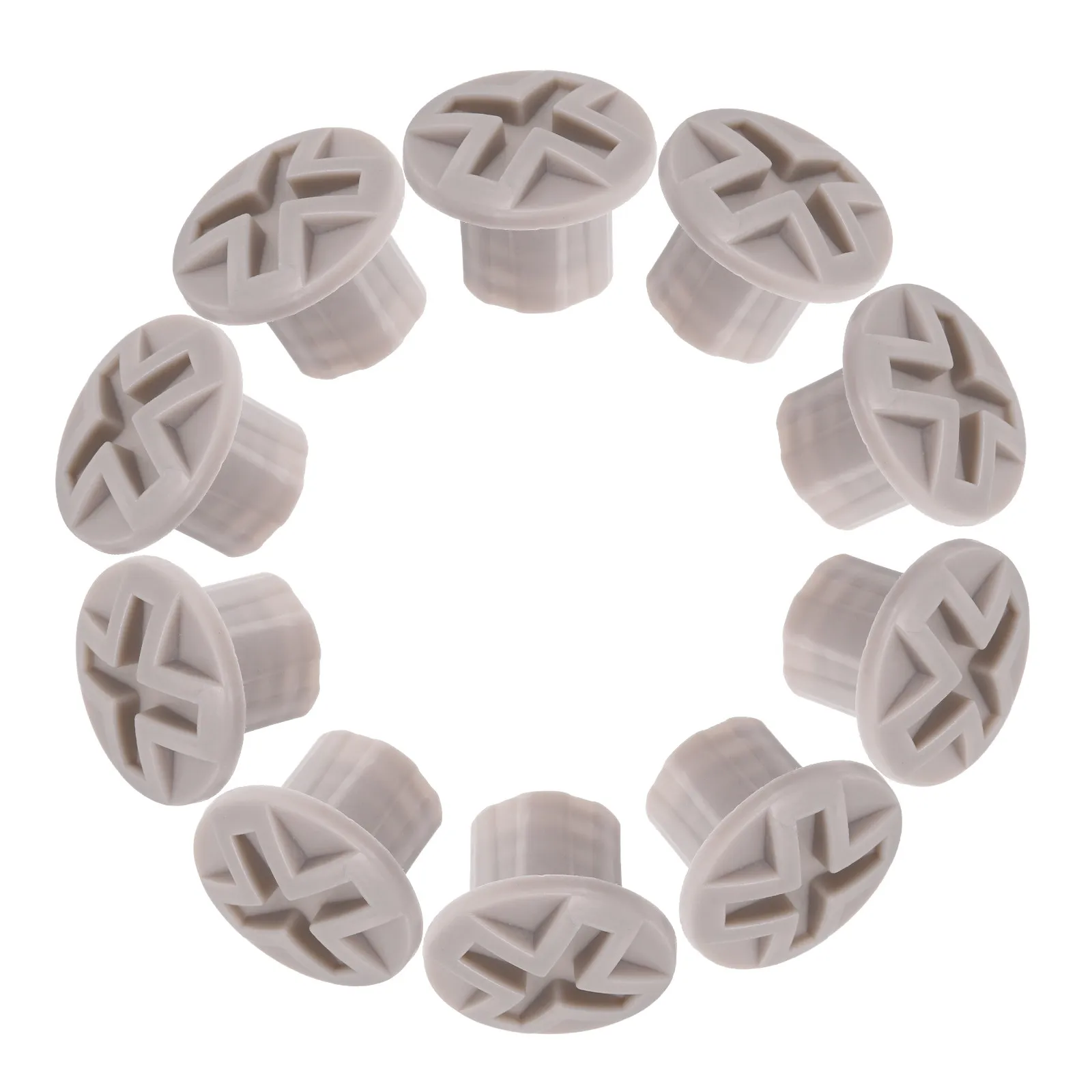 

10Pcs Plastic Slide Screw Caps for Toddlers Play Slides Safety Fixing Covers Smooth Finish Anti-Loosening Design Slide