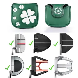 Funda para cabeza de palo de Golf con cierre magnético, Protector para palos de Golf, forro suave de piel sintética, funda para Putter de Golf, funda impermeable para caña de Golf