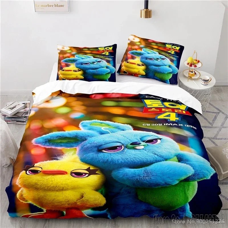 3D Printed Toy Story Buzz Lightyear Duvet Cover Set HD Comforter Cover for Kids Bedding Sets Bedclothes Bedroom Decor