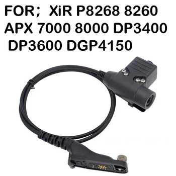 New U94 Headset U-94/A PTT for MotoroIa XiR P8268 8260 APX 7000 8000 DP3400 DP3600 DGP4150 HAM