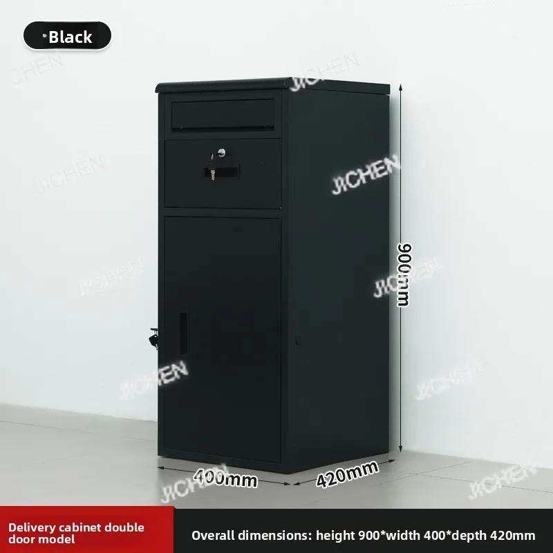 

JC Home Door Express Cabinet Outdoor Anti-theft Delivery Convenient Receiving Cabinet Villa Storage Box Pickup Cabinet