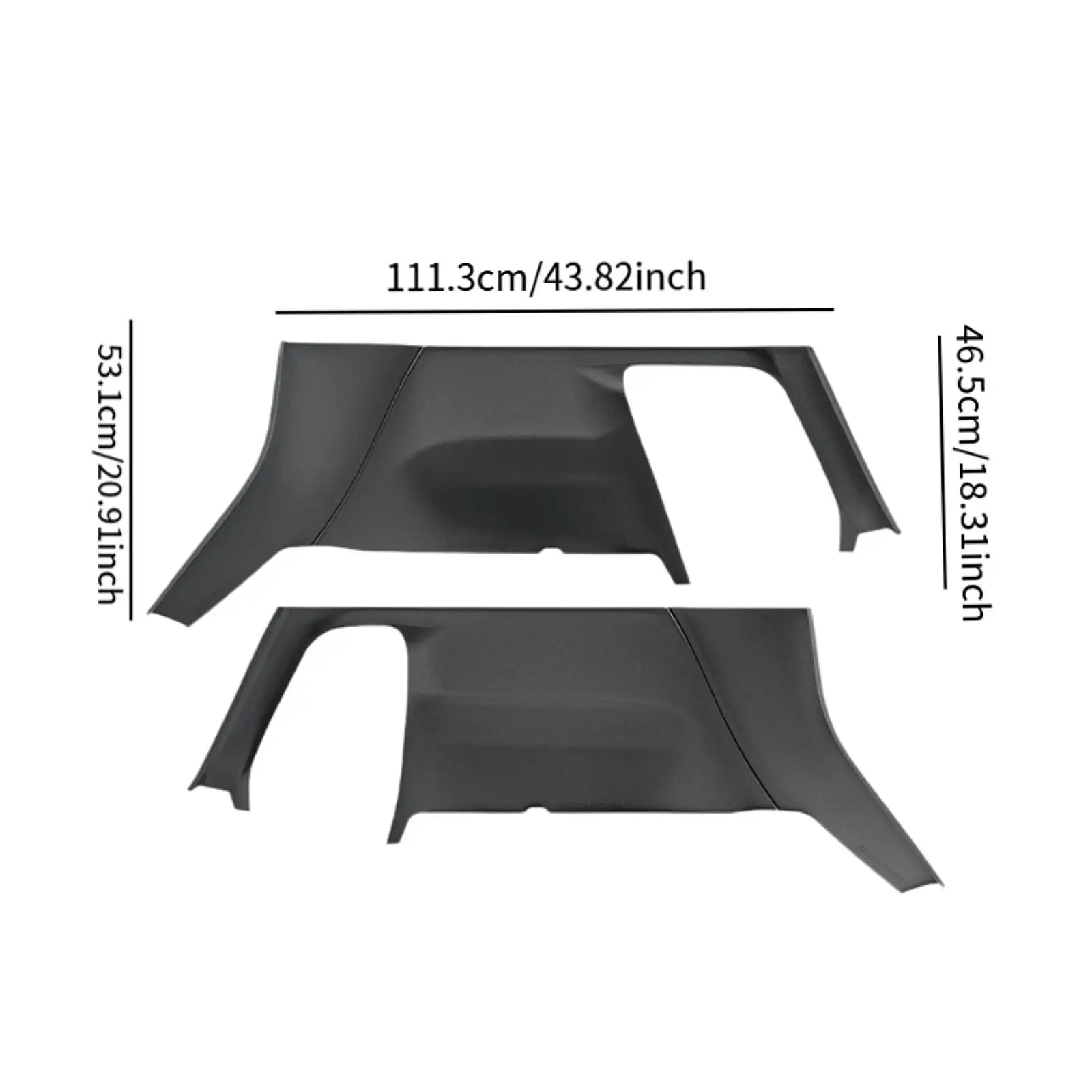 غطاء حماية جانبي لصندوق السيارة للوسادة الجانبية الخلفية الاحترافية من الطراز Y