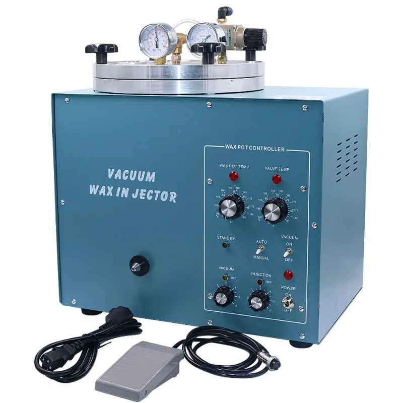 

Goldsmith Machine 700W Power Wax Injection Machine Casting Machine Vacuum Wax Injector for Jewelry