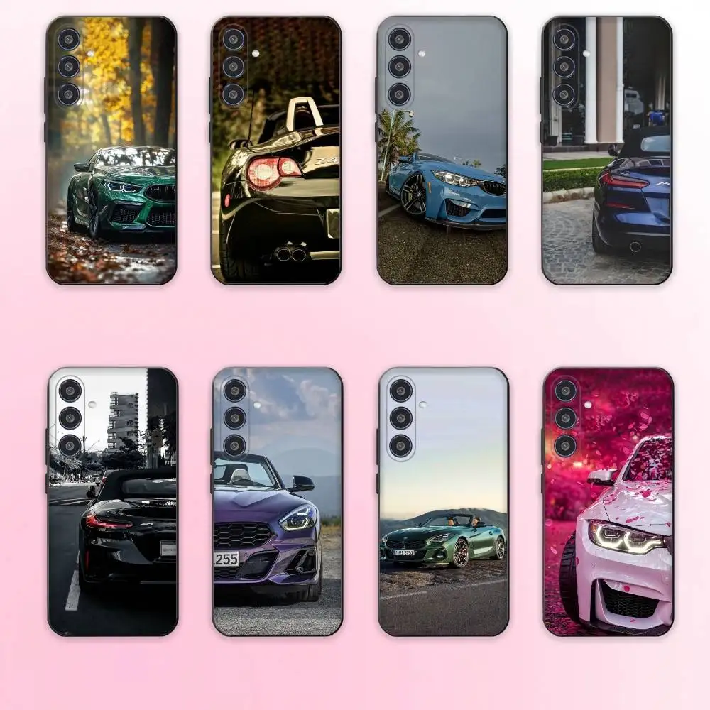 

Cool Sports B-Bmw-ES Car Phone Case For Samsung Galaxy A73,A72,A71,A70,A53,A52,A51,Others Soft Black Cover