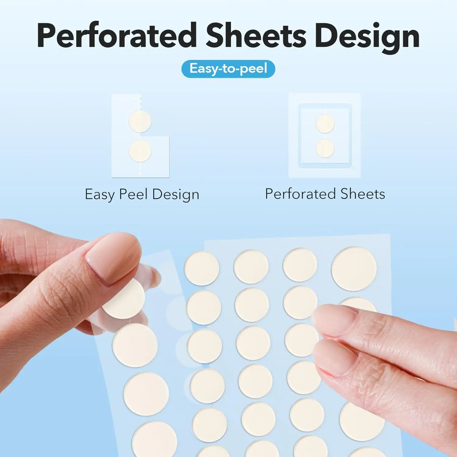 Hydrocolloid Acne Pimple Patches for Face Shrinking Zits Whiteheads Nighttime Spot Pimple Stickers for Face Skin Care Tools