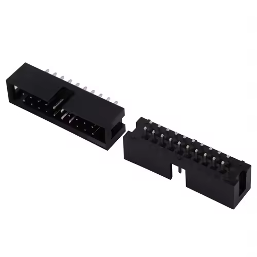 FC 6/8/10/12/14/16/18/20/24/26/30/34/40/50/60/64Pin 2.54mm Pitch Female IDC Socket Connector Ribbon Cable DC3 Header Male Socket - Image 11