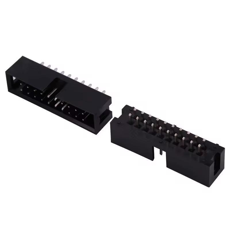 FC 6/8/10/12/14/16/18/20/24/26/30/34/40/50/60/64Pin 2.54mm Pitch Female IDC Socket Connector Ribbon Cable DC3 Header Male Socket - Image 11