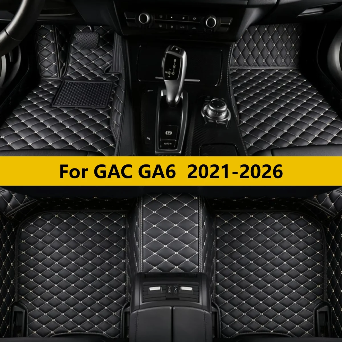 

Custom Car Floor Mat For GAC GA6 2021 2022 2023 2024 2025 2026 Floor Mats For Cars Waterproof Full Set
