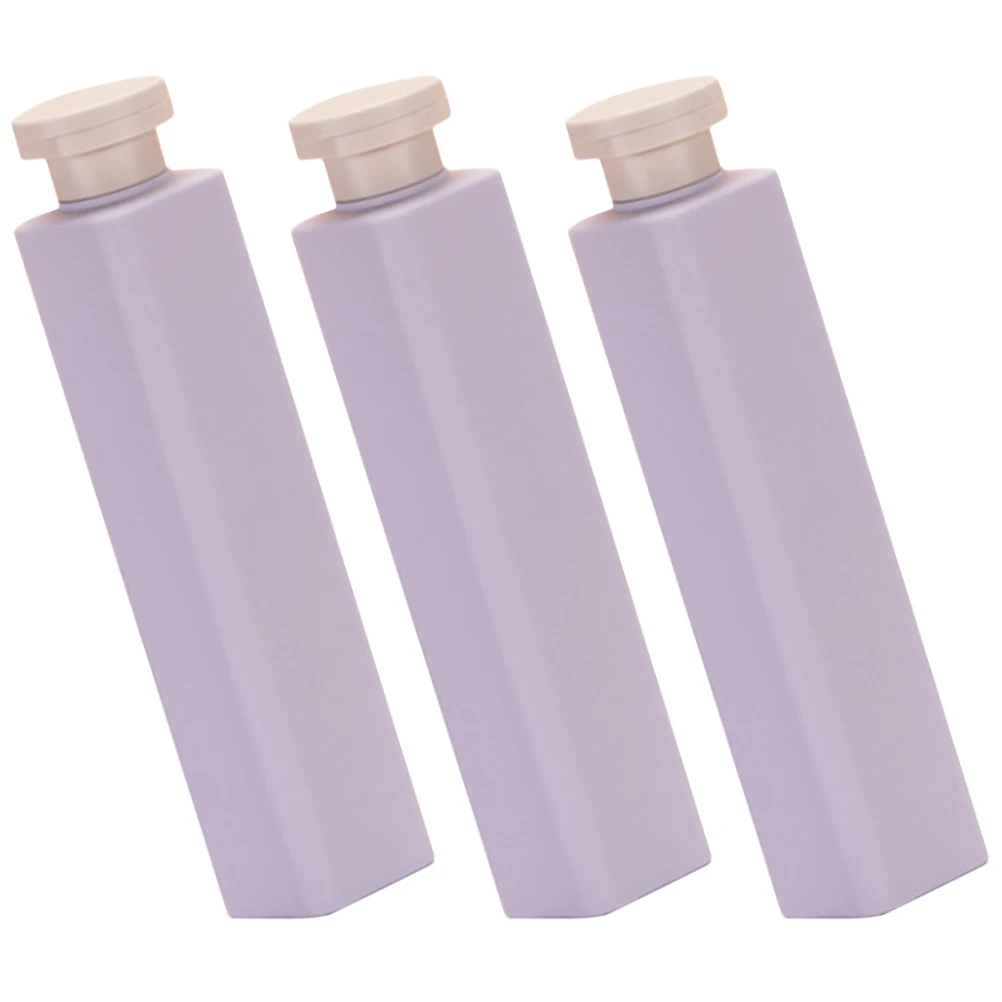 

3Pcs 250ml Refillable Squeeze Lotion Bottles Travel Shampoo Conditioner Dispenser Durable Leakproof Bathroom Kitchen