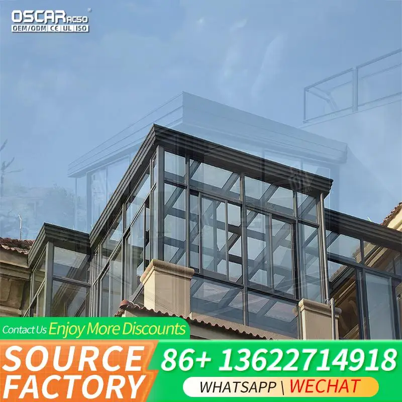 Hot Sale Modern Prefabricated Solar Plumbing House with Triangle Roof for Living Room in Backyard and Rural Area sunroom