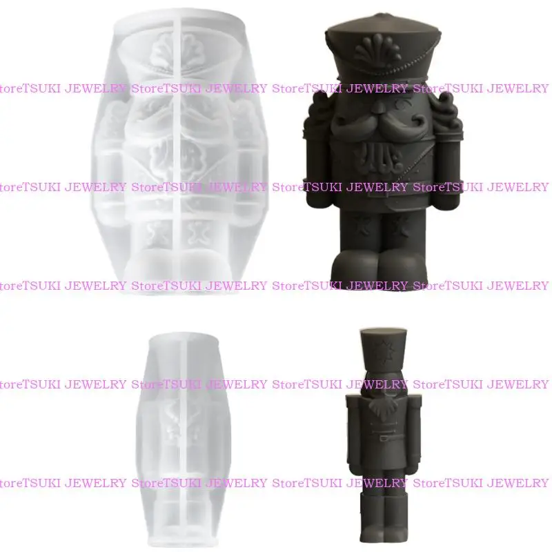 

62KE King Soldier Form Sily Silicone Crafting Polls, идеально подходящие для всех возрастов и случаев