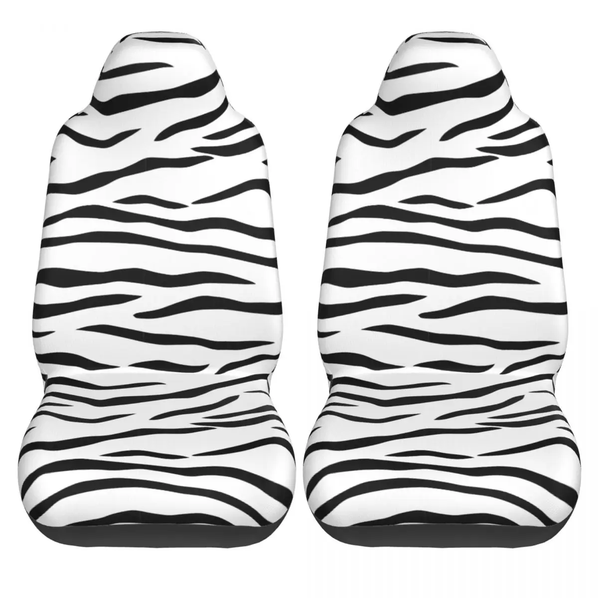 Black And White Tiger Stripes Universal Car Seat Cover Protector Interior Accessories AUTOYOUTH Auto Seat Cover Fiber Fishing