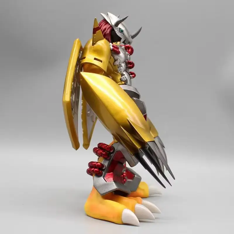 New 20cm Digital Monster Wargreymon Anime Action Figure 20cm Model Statue Collection Desktop Decoration Ornament Toys Gifts