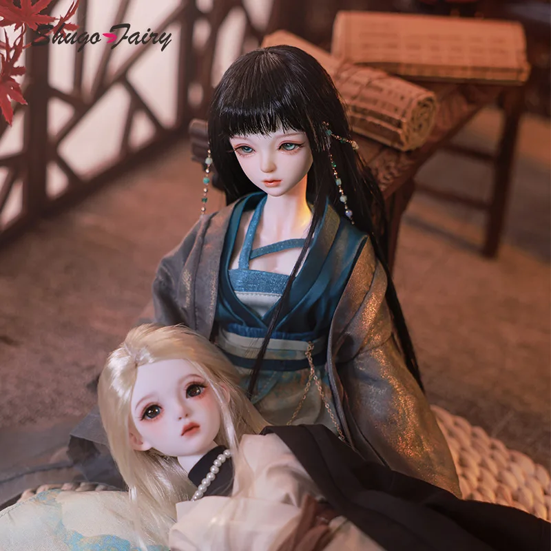 Shuga Fairy Celia 1/4 BJD Doll - Tea Room stile Casual Fashion Ball Jointed Doll con grandi tette Bjd Doll Set completo Bjd 1/4