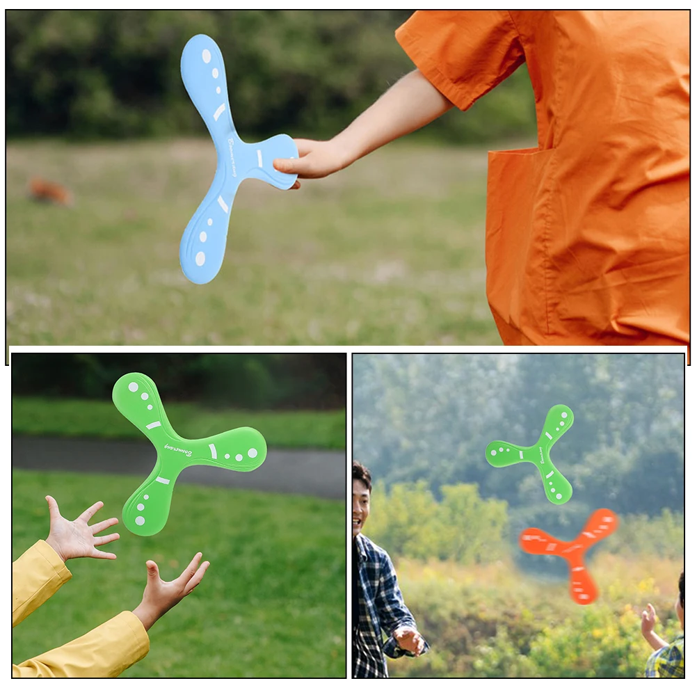 3pcs Fun Flying Outdoor Game Lightweight Sports For Recreation Throw Catch Outdoor Flying For Camping Spring