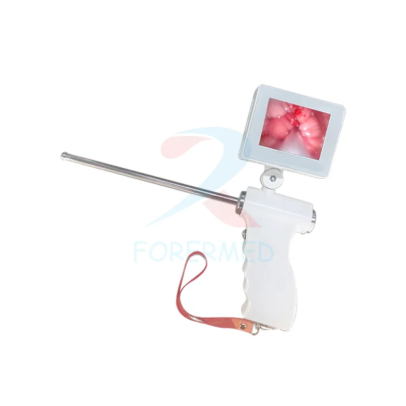 Farm Equipment Animal Reproduction Clinic Veterinary 34cm Cow Visual Artificial Insemination Gun for Cattle