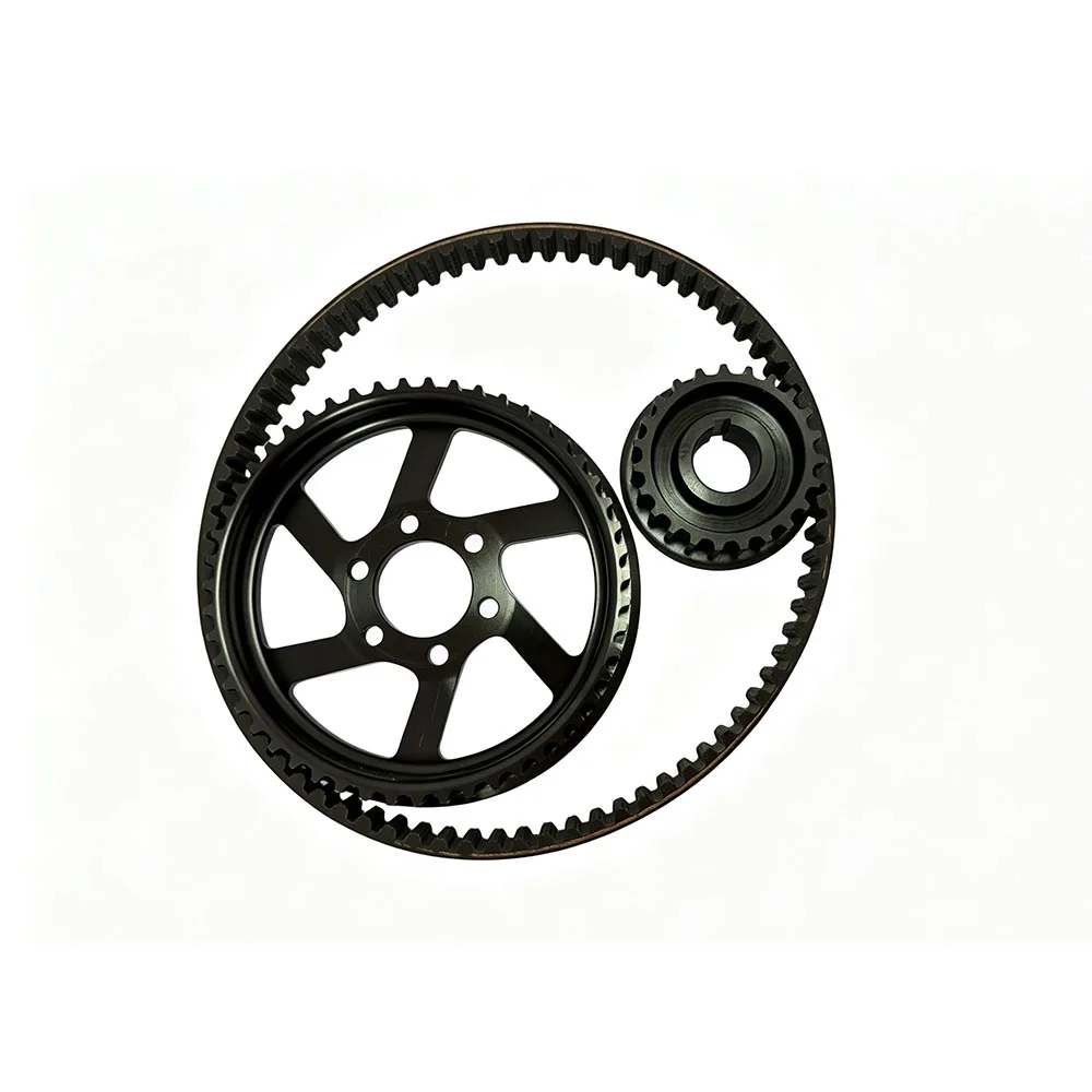 Sand-resistant Perforated Pulley Direct Replacement CNC Steel Pulley Set for Primary Drive Pulley