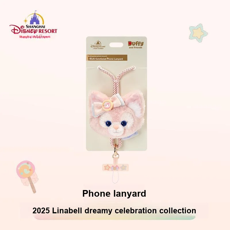 Disney x DISNEYLAND 2025 LinaBell Dreamy Celebration Collection Portable Cell Phones Lanyard Shanghai Disney 400060489683